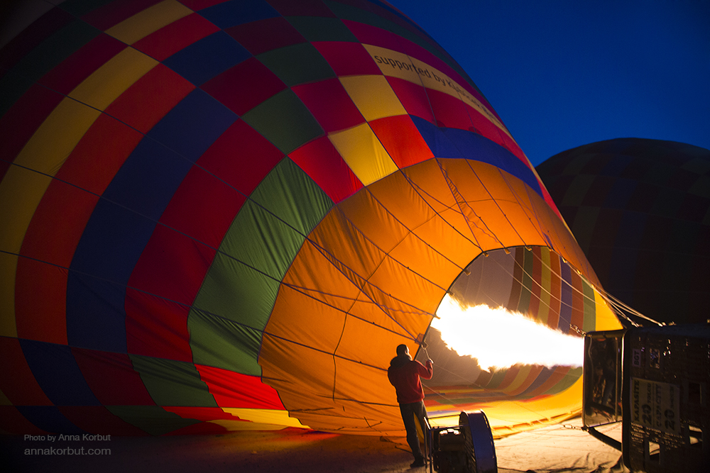  Cappadocia balloons by Anna Korbut